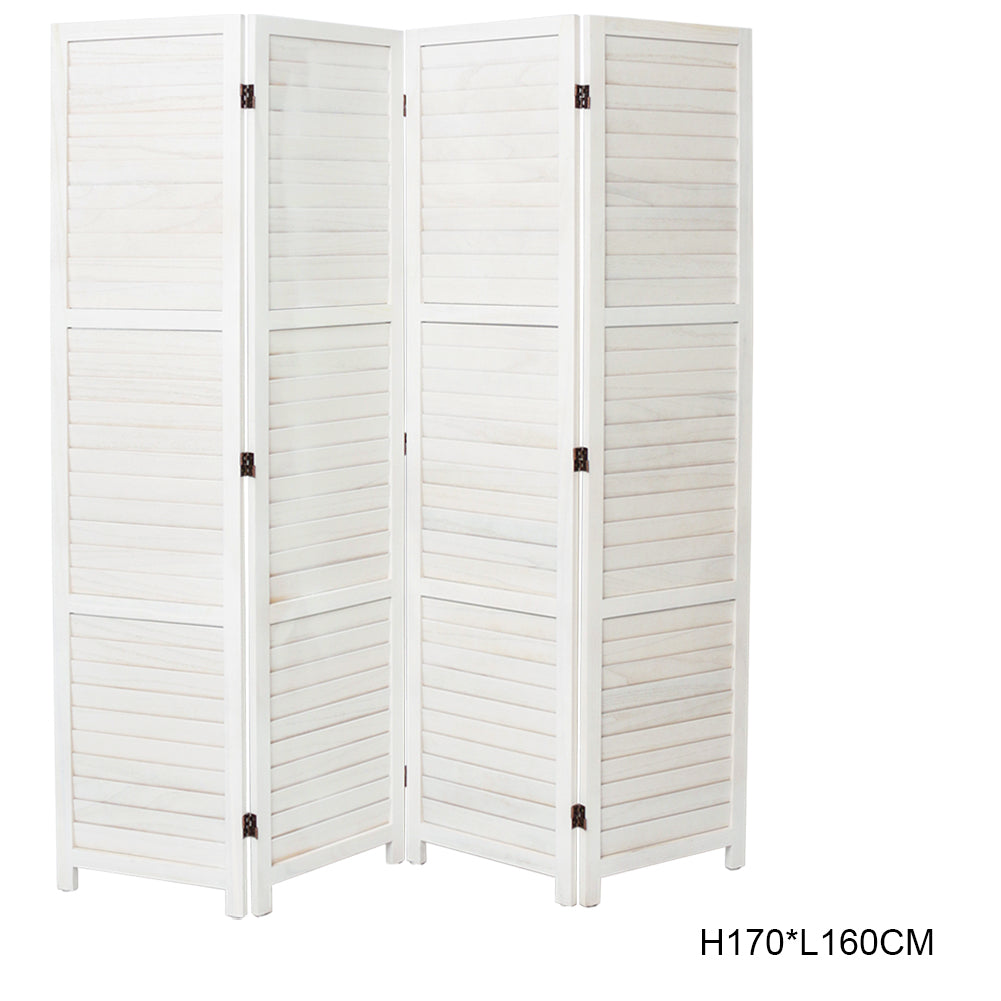 Wooden Folding Room Divider Living Room Partition Privacy 3/4/6 Panels