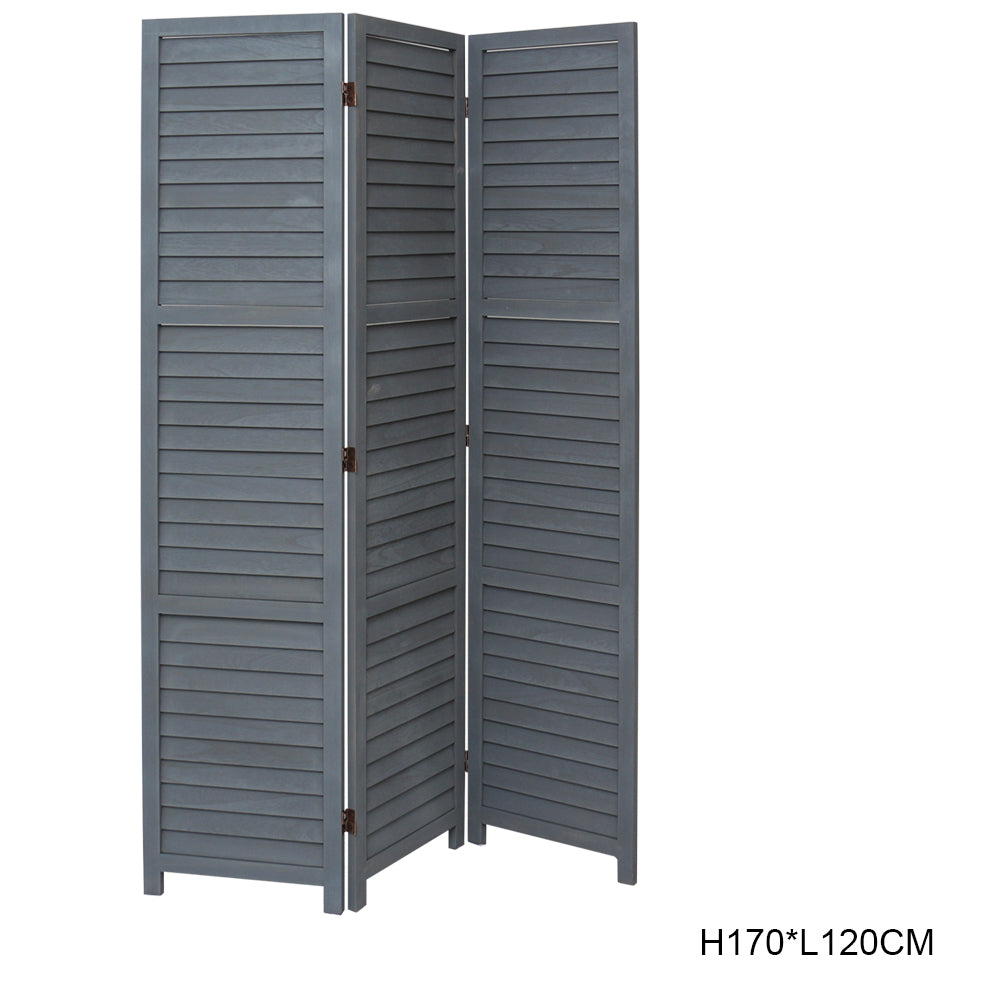 Wooden Folding Room Divider Living Room Partition Privacy 3/4/6 Panels
