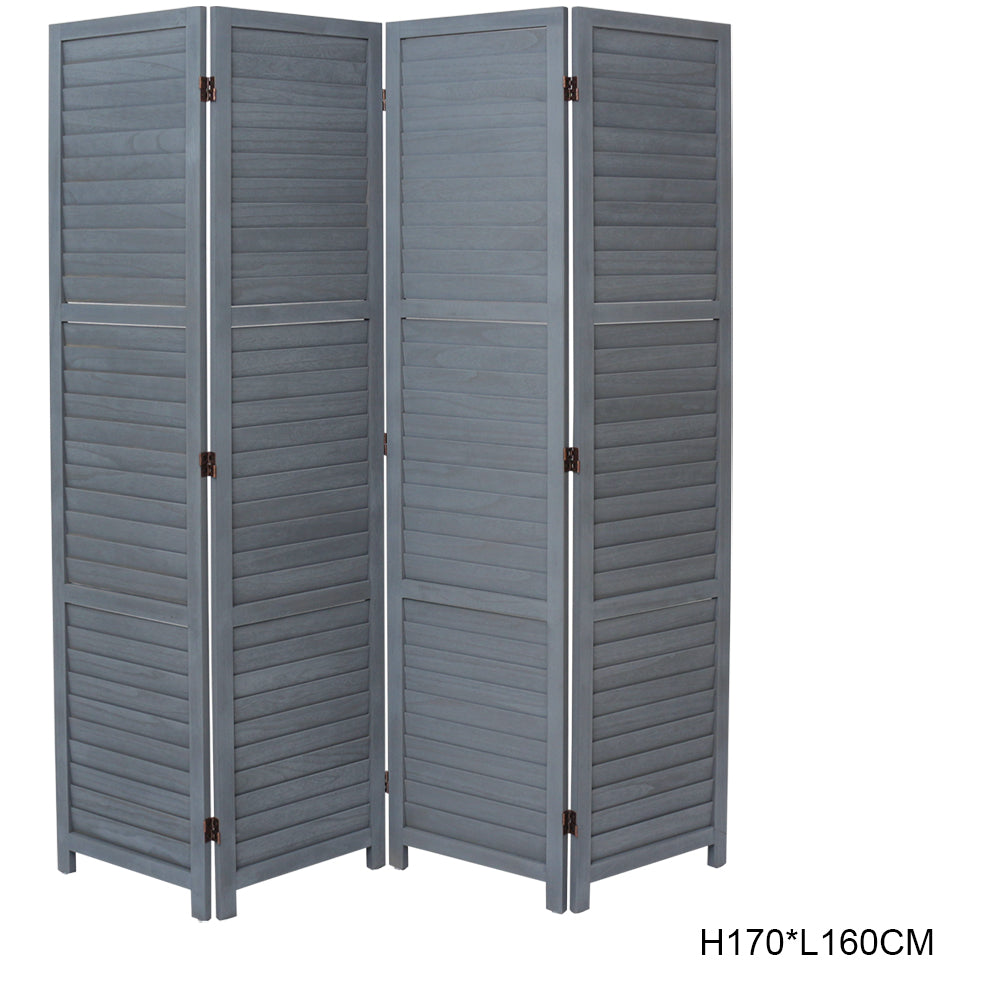 Wooden Folding Room Divider Living Room Partition Privacy 3/4/6 Panels