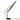 Beige 3m Iron Banana Umbrella Cantilever Garden Parasols with LED Lights Parasols & Rain Umbrellas