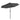 Black 3M Lighted Market Sunbrella Umbrella with Solar Strip LED Lights Parasols & Rain Umbrellas