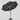Black 3M Lighted Market Sunbrella Umbrella with Solar Strip LED Lights Parasols & Rain Umbrellas