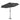 Black 3M Lighted Market Sunbrella Umbrella with Solar Strip LED Lights Parasols & Rain Umbrellas