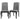 2 Pcs High Back Tufted Dining Chairs Grey Linen Upholstered Side Chairs