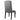2 Pcs High Back Tufted Dining Chairs Grey Linen Upholstered Side Chairs
