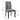 2 Pcs High Back Tufted Dining Chairs Grey Linen Upholstered Side Chairs