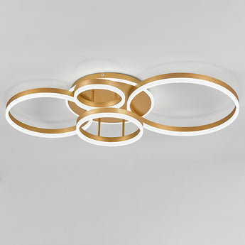 Classic Golden Loops Energy Efficient LED Ceiling Light