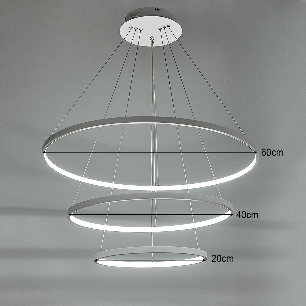 Modern Tiered LED Ceiling Hanging Pendant Light