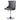 Height Adjustable Bar Chair Velvet Upholstered Stool with Chrome Footrest