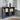 100cm W Sideboard Cabinet with Open Shelves, Grey