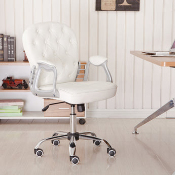 Ergonomic PU Leather Office Chair