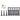 Wooden gate panel with vertical slats plus hinge and latch hardware set