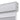 White roller blind head and beaded chain with zebra fabric stripes on top