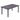 Garden Table Dining Patio Outdoor Table Black/Brown Garden Dining Table   