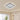 40cm W Square Crystal Ceiling Light