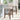 105cm H Set of 2 Light Grey Linen Bar Stools for Kitchen
