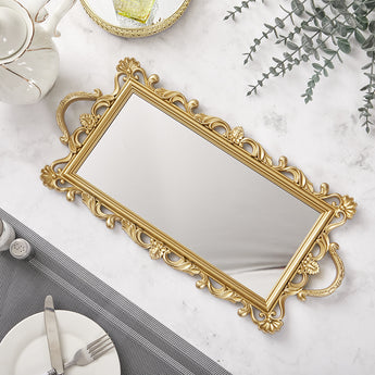 Mirror Base Serving Tray