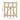 Garden gate dimensions: 76cm wide x 90cm high, spruce timber frame