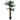 Artificial Palm Tree with Polyester Material and Bendable Stems Artificial Plants Living and Home 