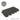 18-piece black fish-scale asphalt shingle tiles, flat lay set