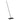 Long-handled levelling rake with serrated base plate