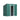 Dark green metal storage shed with sliding door and two roof vents