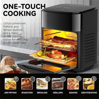 1400W 11L Best Large Digital Air Fryer Oven with Digital Screen Control