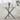 75cm H Tempered Glass Crossover Round Dining Table
