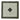 Square vinyl floor tile with light marble panels and dark diamond center motif