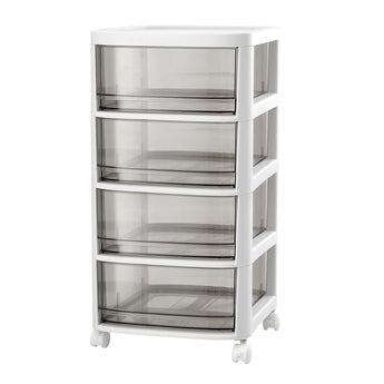 4-Tier Floor-standing Storage Drawer Cart Organiser Rack
