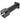 Dark metal foldable parasol support arm with end mounting pad and bracket
