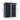 Black metal storage shed dimensions diagram: 164cm width, 153cm depth, 182cm height