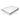 King hybrid mattress dimensions 78.74x59.06x10.24 in, white top with black edge