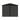 Metal garden storage shed side view with dark grey shiplap panels and roof vent