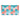 Hexagon peel-and-stick vinyl flooring with teal, salmon, and white hexagon pattern