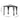 Gray gazebo dimensions diagram with measurements for width, depth, and height.