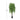 Artificial willow tree in a black pot, 180 cm tall