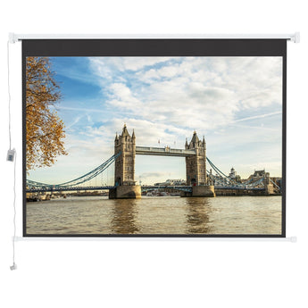 100 Inch Wall Mount Electric Projector Screen