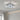 Modern Square Crystal Ceiling Light with Chrome Finish Living and Home