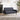140cm W 2-Seat Corduroy Loveseat Sofa, Grey