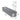 Silver oval raised garden bed with trellis; dimensions shown for 52cm by 80cm by 56cm