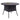 105cm Round/ Square Coffee Table Bistro Outdoor Garden Patio Tables & Parasol Hole Garden Dining Table   Round Black 
