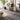 Grey herringbone PVC vinyl floor tiles with self-adhesive plank layout