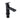 Matte black basin mixer tap with cylindrical body and rectangular spout, side view