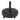 Umbrella stand base with ribbed top and center pole mount, caster wheels, dark gray
