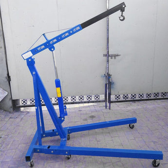 Mobile Folding Hydraulic Engine Crane 2200lb Living and Home 