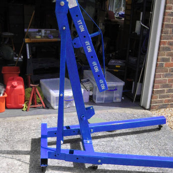 Mobile Folding Hydraulic Engine Crane 2200lb Living and Home 