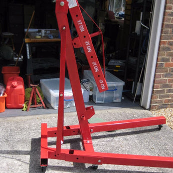 Mobile Folding Hydraulic Engine Crane 2200lb Living and Home 