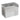 Large Galvanized Feed Storage Bin with One Compartment Garden Storage Boxes Living and Home 