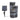 48CM Height Solar-Powered Garden Cascading Water Fountain with LED Light